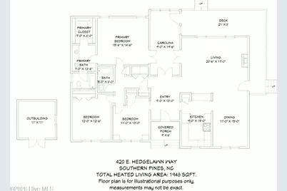 420 E Hedgelawn Way, Southern Pines, NC 28387 - Photo 2
