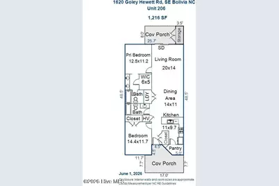 1620 Goley Hewett Road SE #Unit 206, Bolivia, NC 28422 - Photo 8