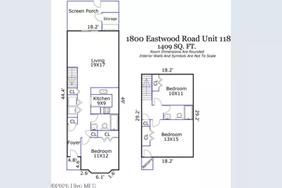 1800 Eastwood Road #Apt 118, Wilmington, NC 28403 - Photo 2