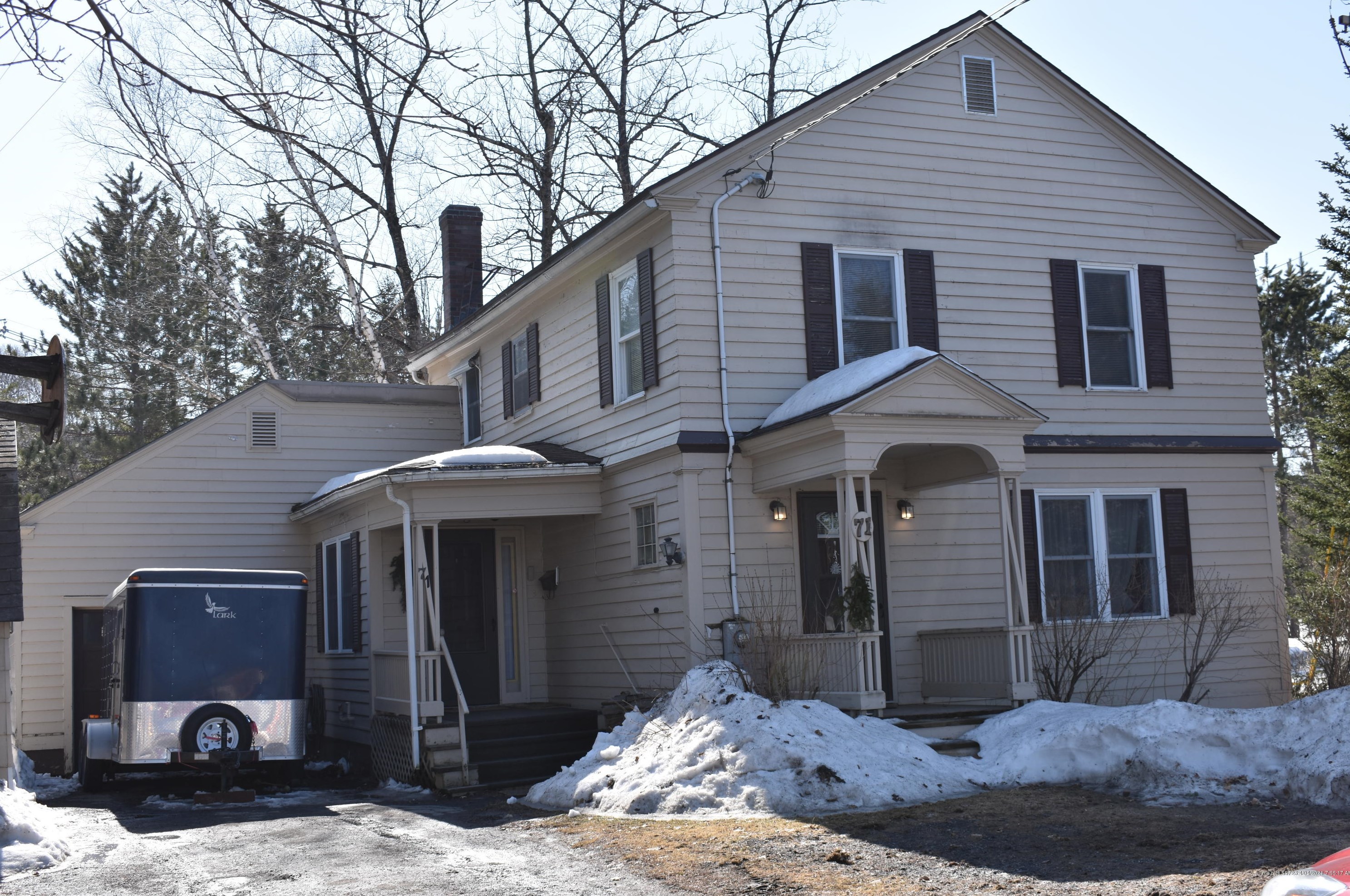 71 Pleasant St, Fort Kent ME  04743-1507 exterior
