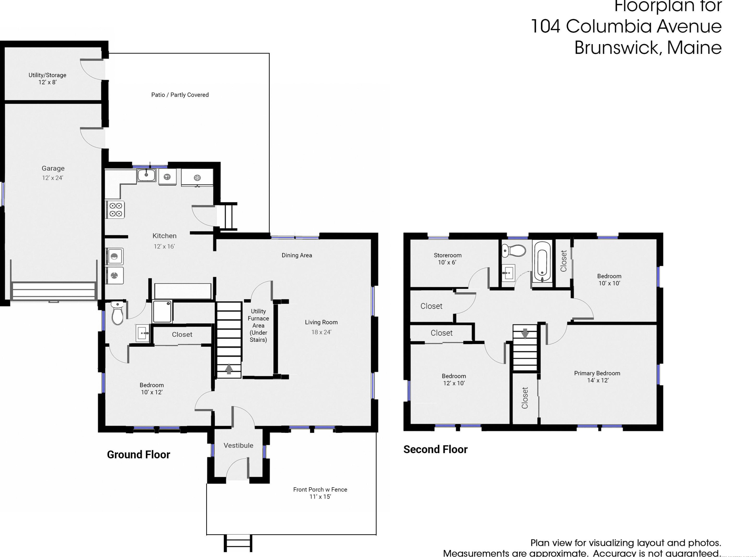 104 Columbia Ave, Mere Point, ME 04011