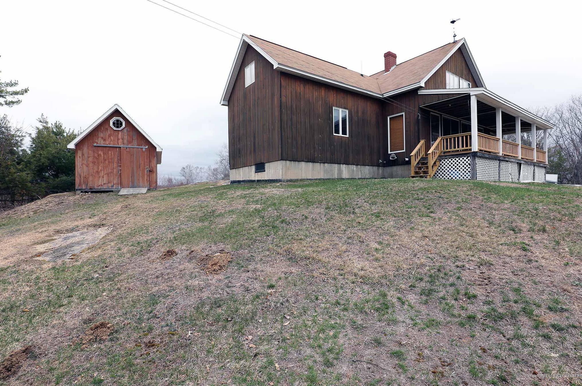 126 Thayer Rd, Whitefield, ME 04353 exterior