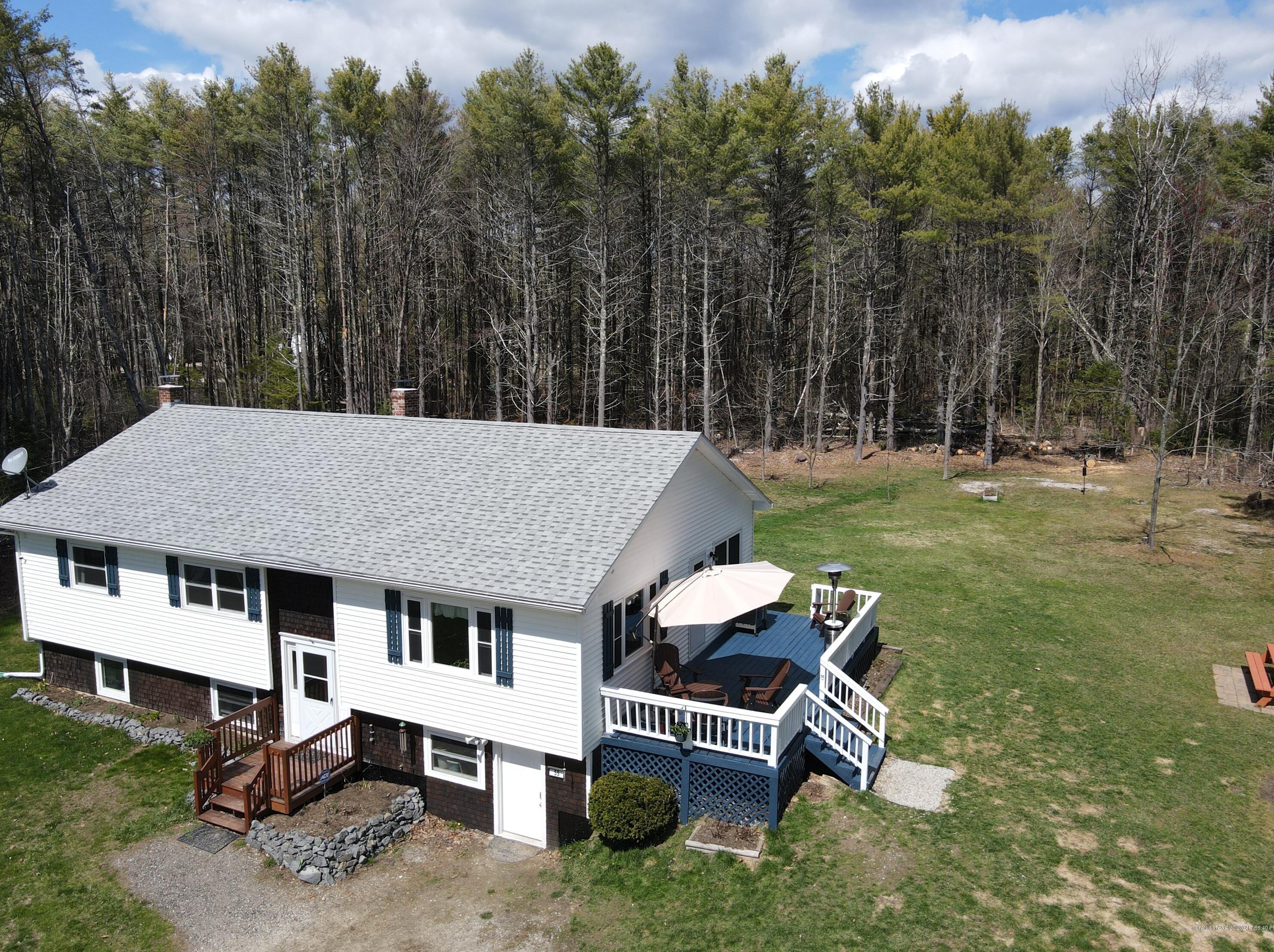 55 Elmwood Rd, Pownal, ME 04069 exterior