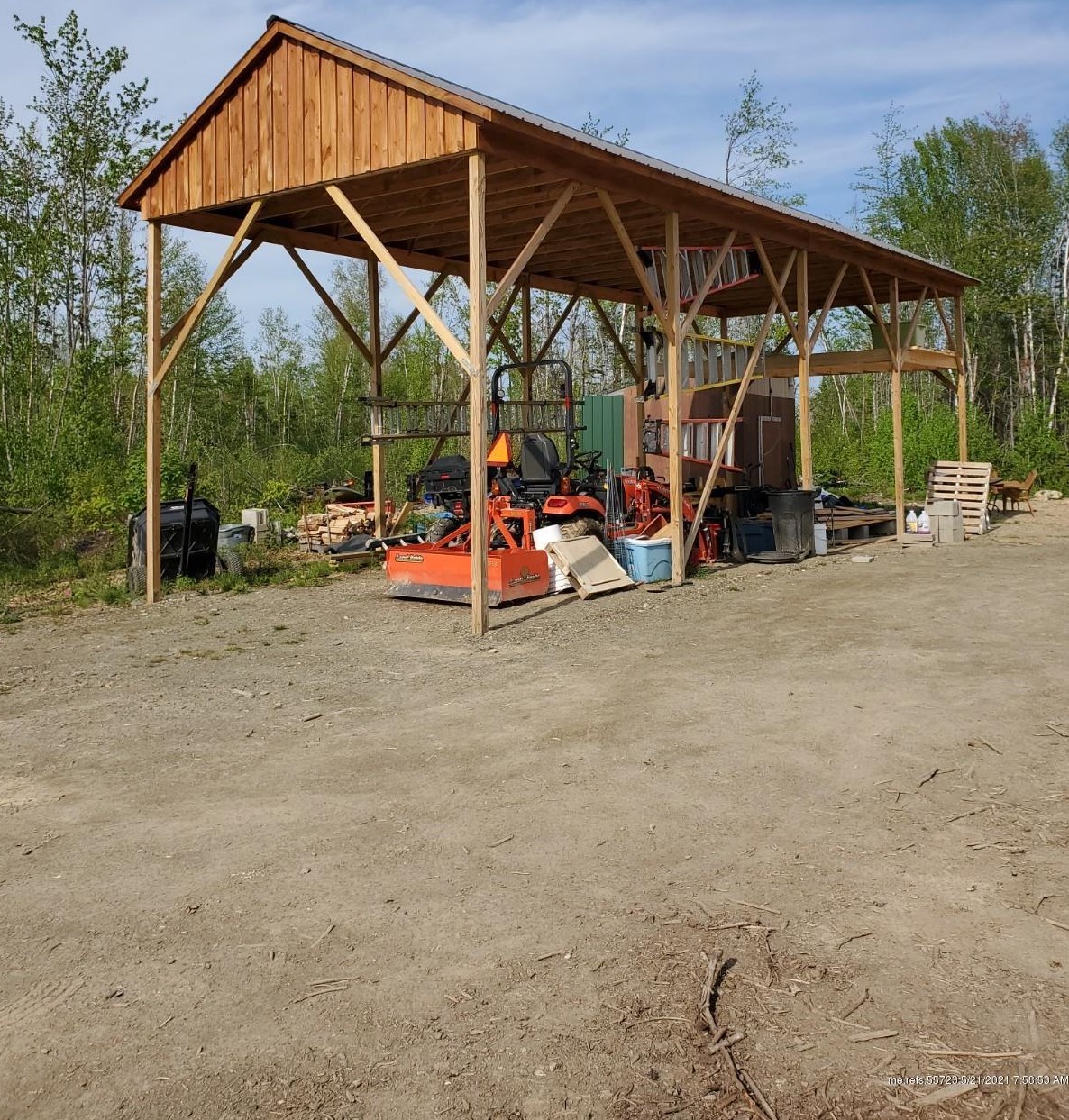 3205 Cow Team Rd, Crystal, ME 04747 exterior
