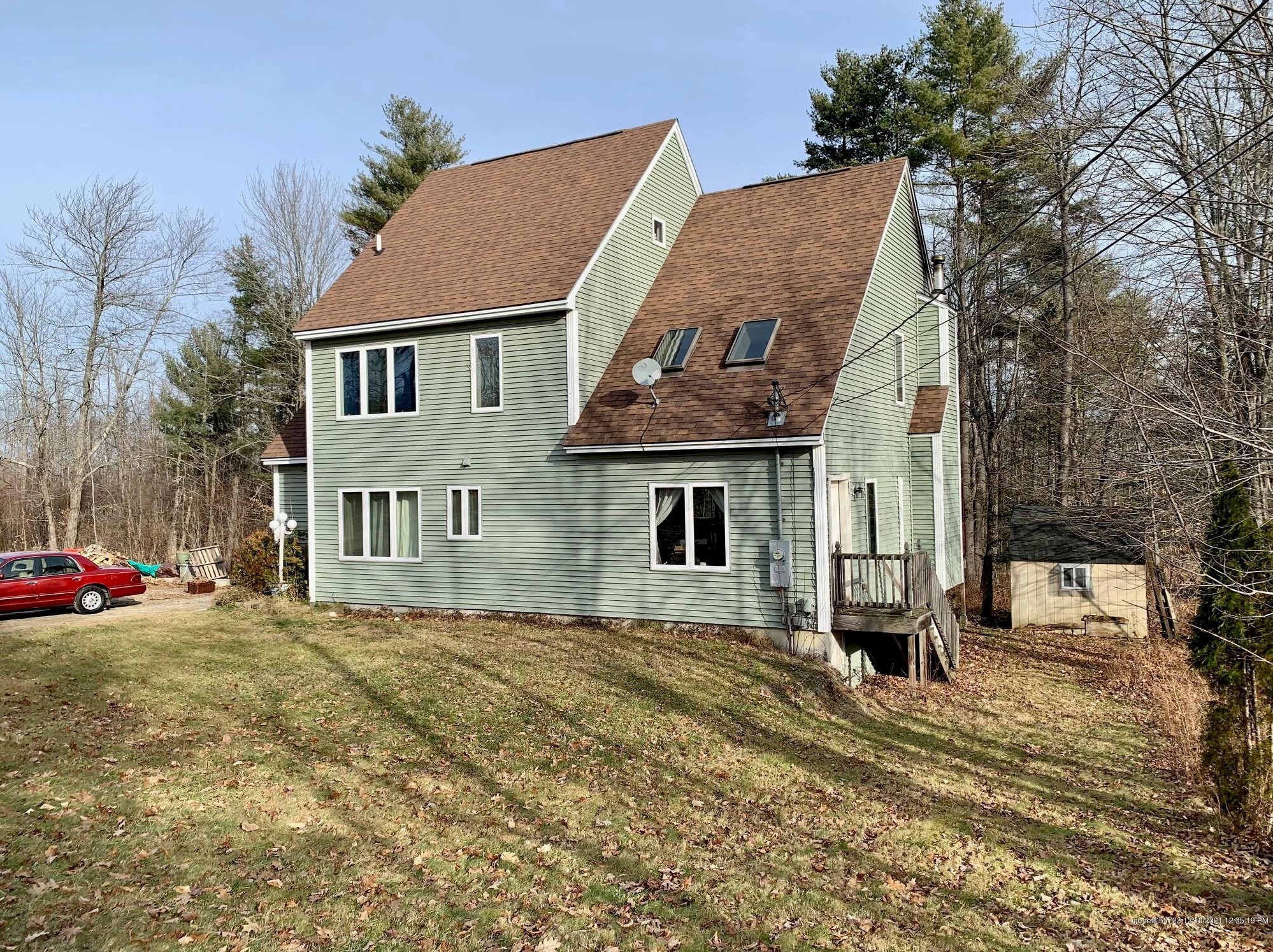 861 Woodman Hill Rd, Minot, ME 04258 exterior