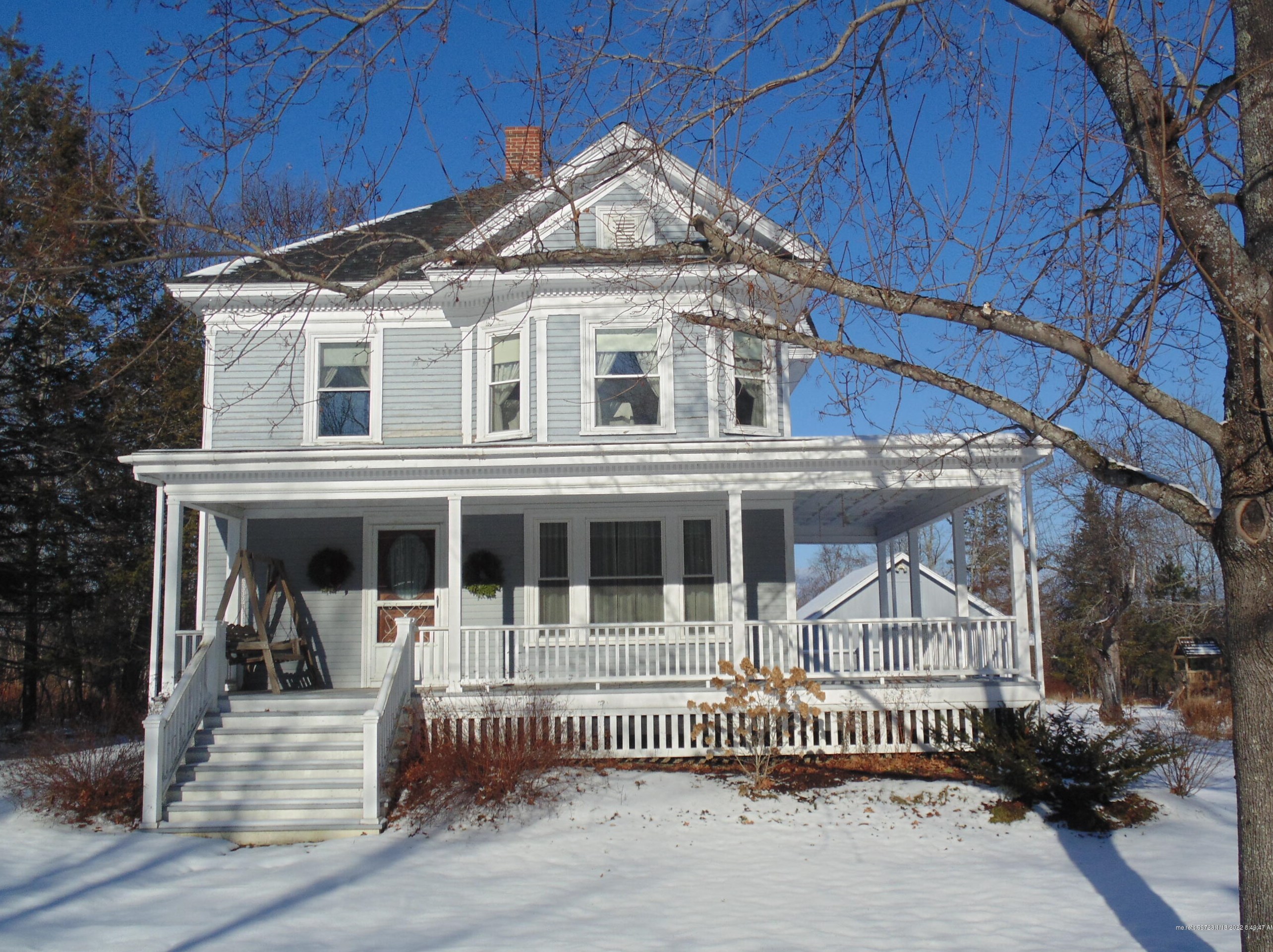 76 Kennebec Rd, Newburgh, ME 04444 exterior