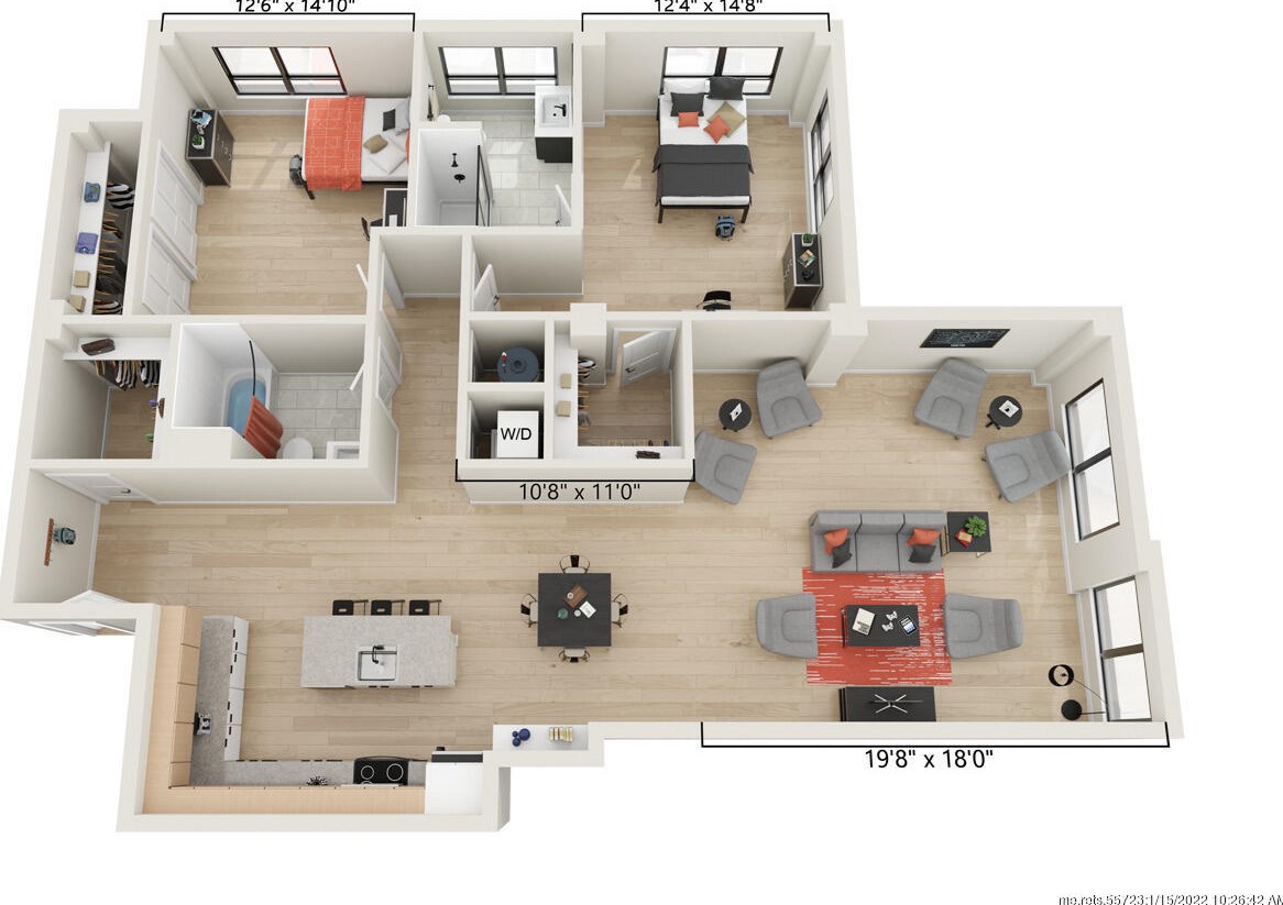 75 Chestnut St #206, Portland, ME 04101