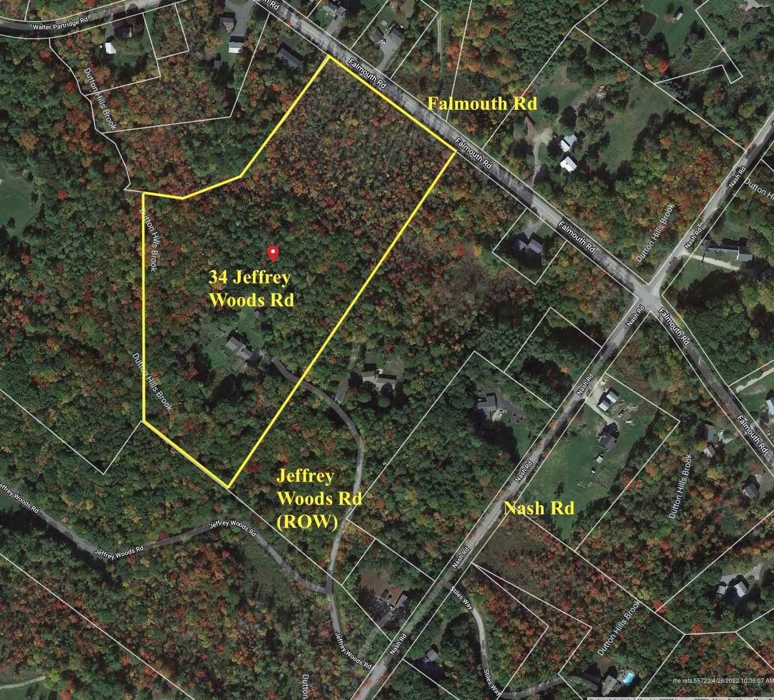 34 Jeffrey Woods Rd, Windham, ME 04062 exterior