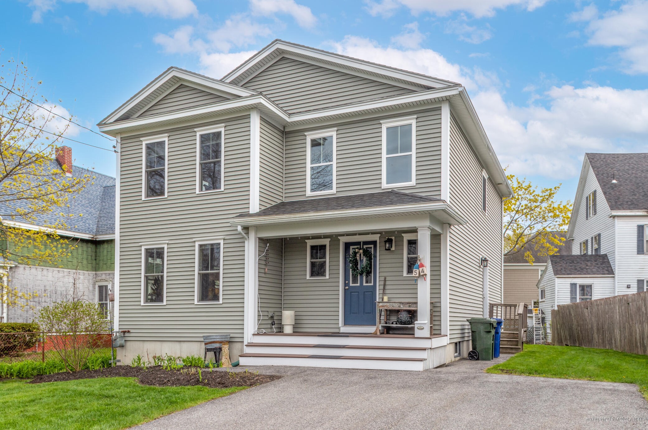 54 Mosher St, Portland ME  04106-2122 exterior