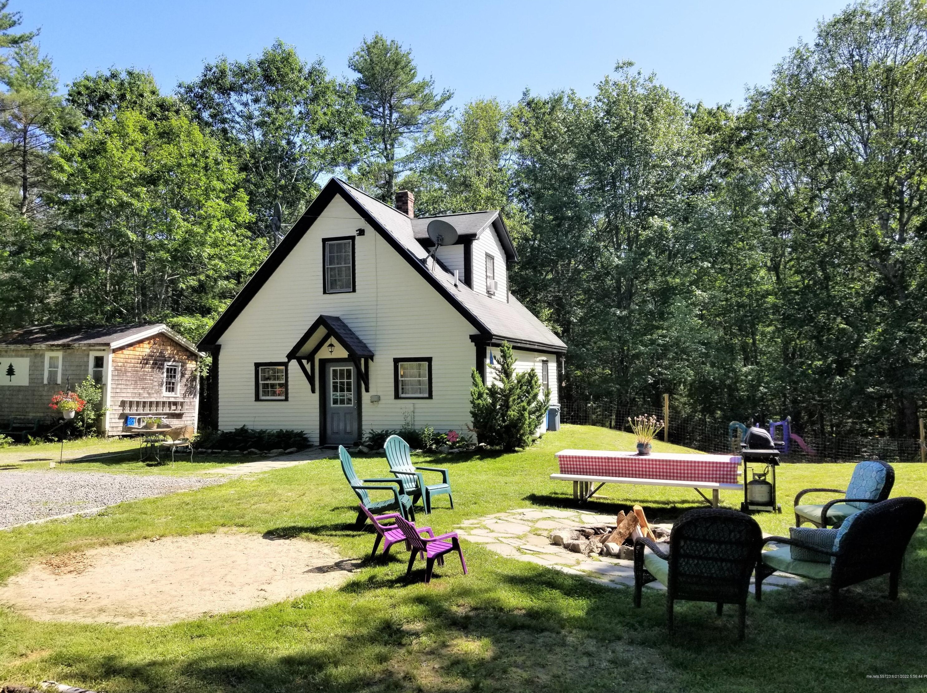 156 Hunnewell Ln, Woolwich, ME 04579 exterior