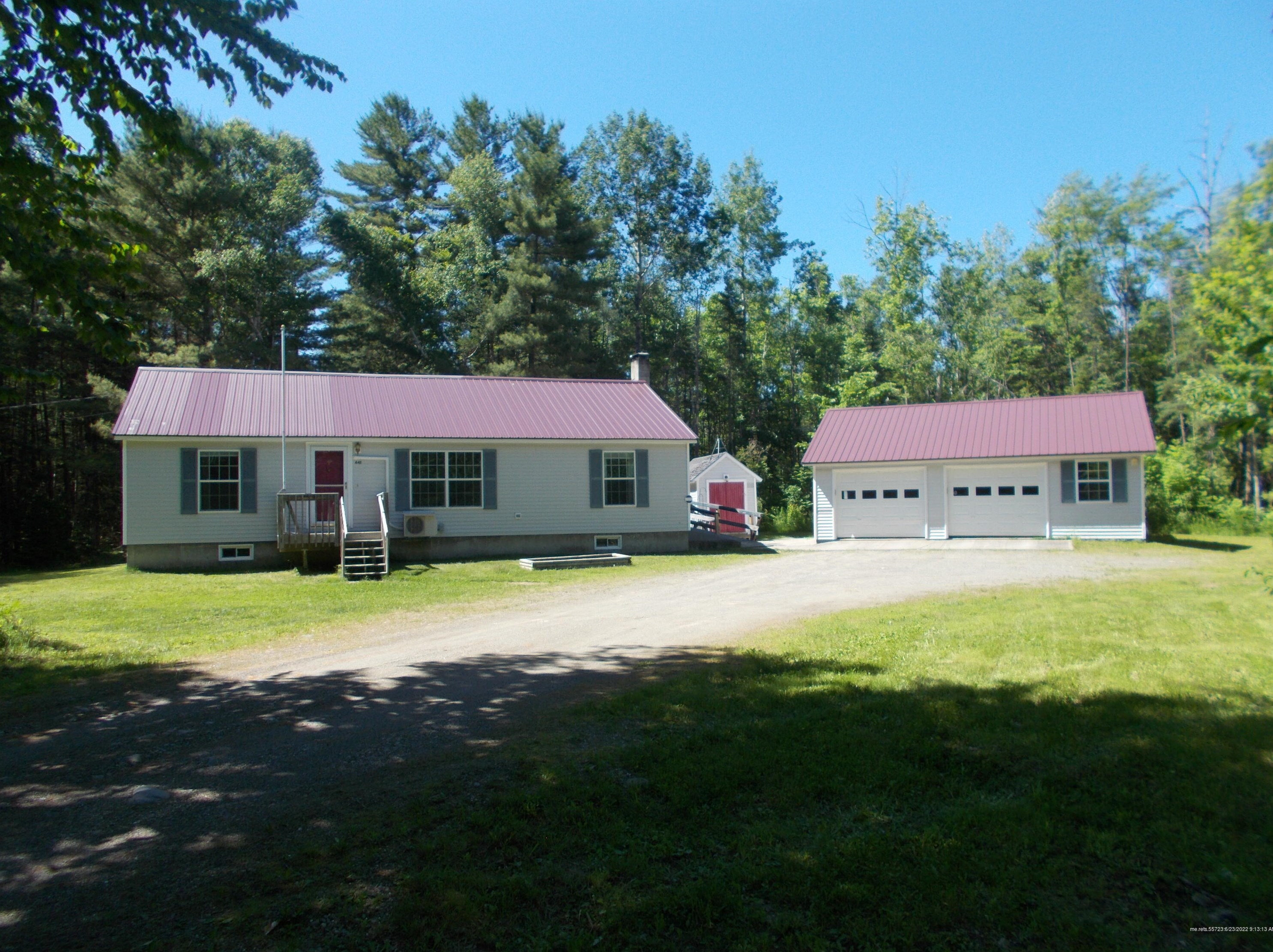 641 Warren Hill Rd, Palmyra, ME 04965 exterior