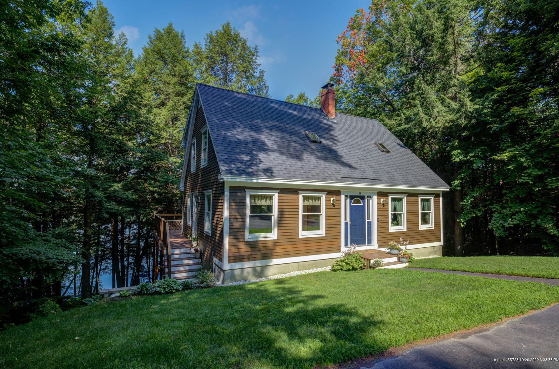 44 Waterview Dr, Casco, ME 04015 exterior