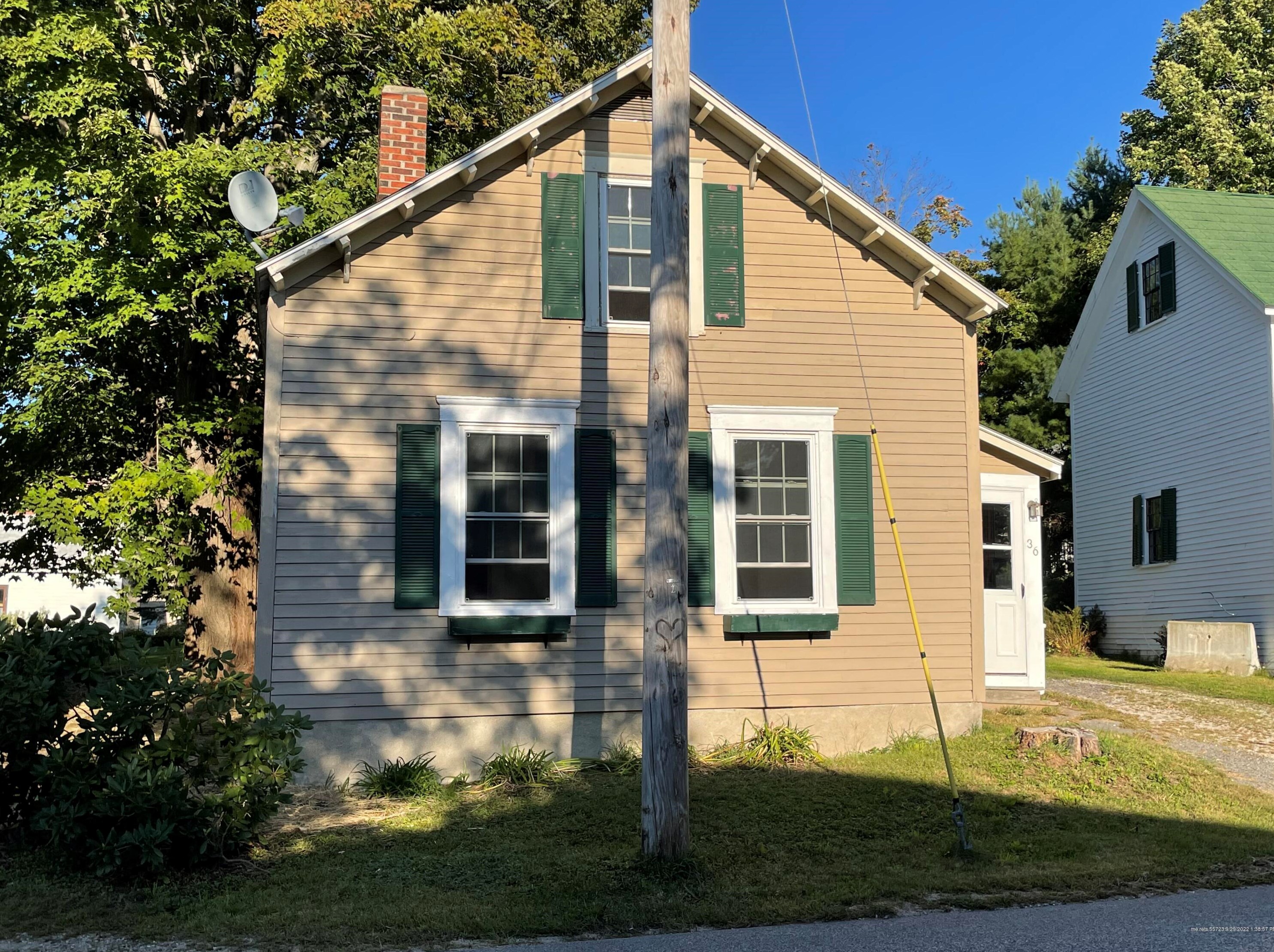 36 School St, Limerick ME  04048-3903 exterior