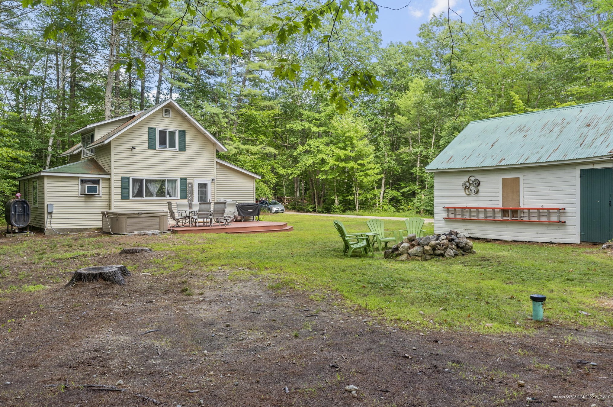 32 Dolloff Rd, Sebago, ME 04029 exterior