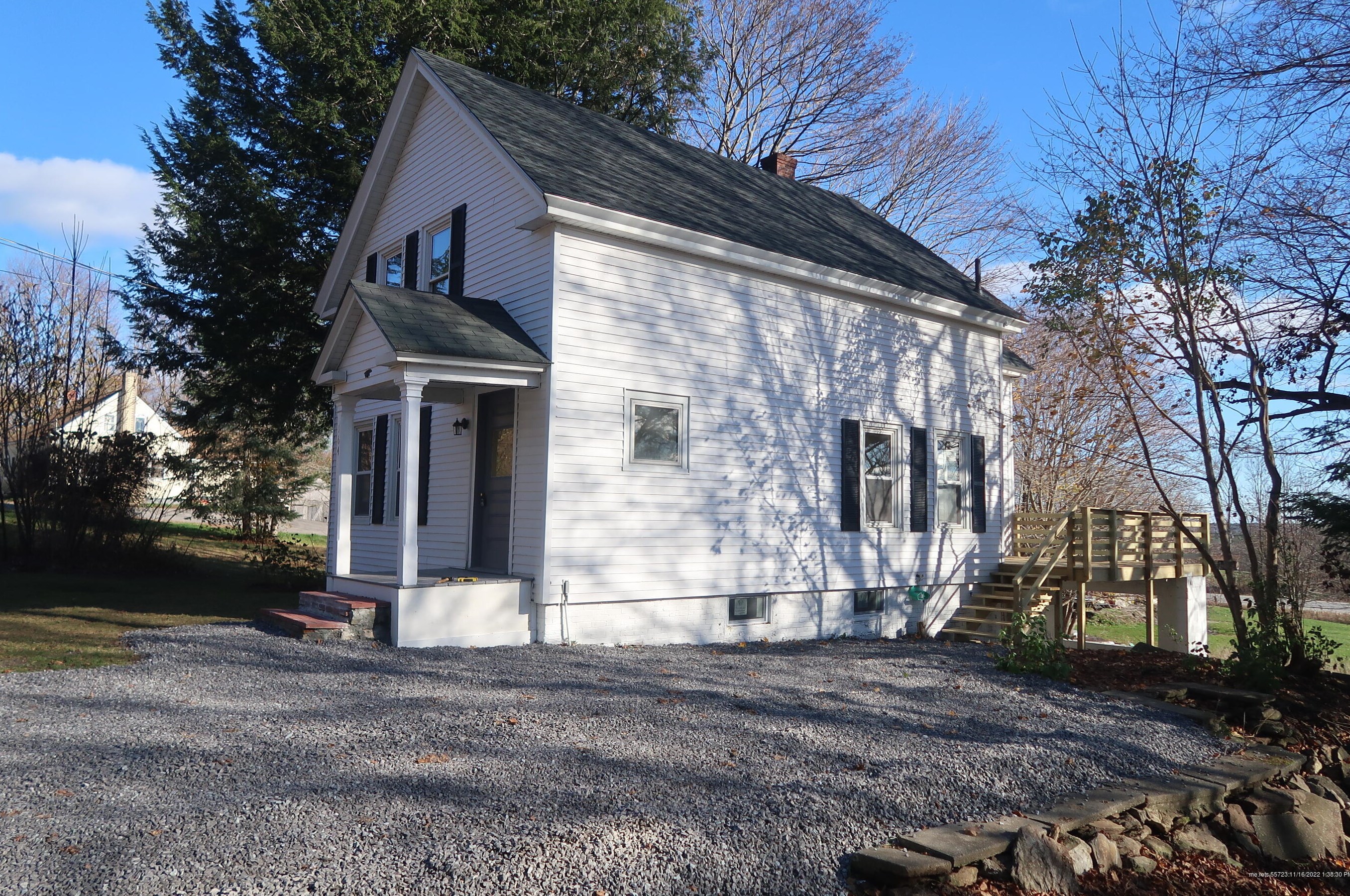 164 Old Brunswick Rd, Pittston ME  04345-6045 exterior