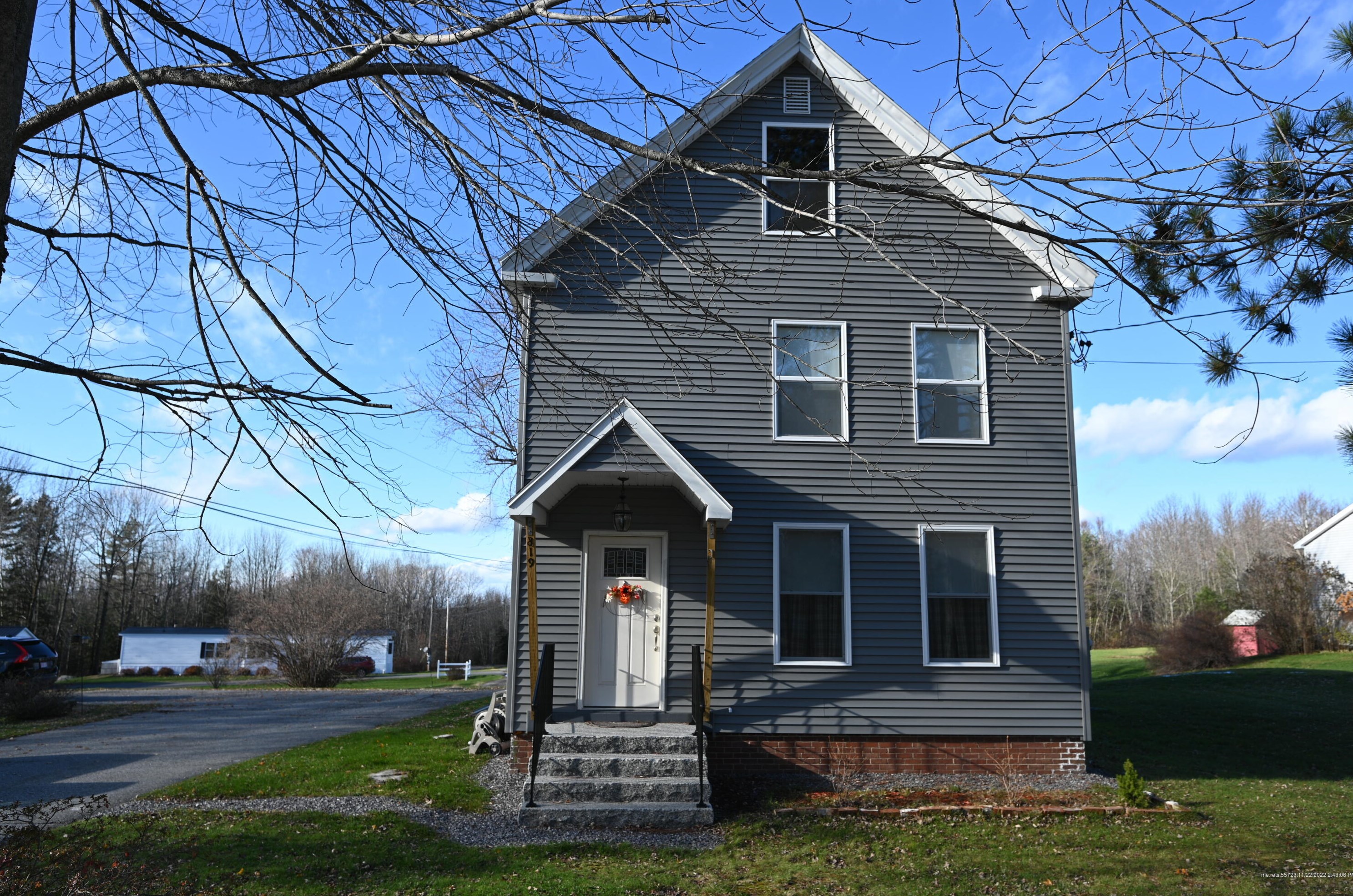 819 Brunswick Ave, Pittston ME  04345-6219 exterior