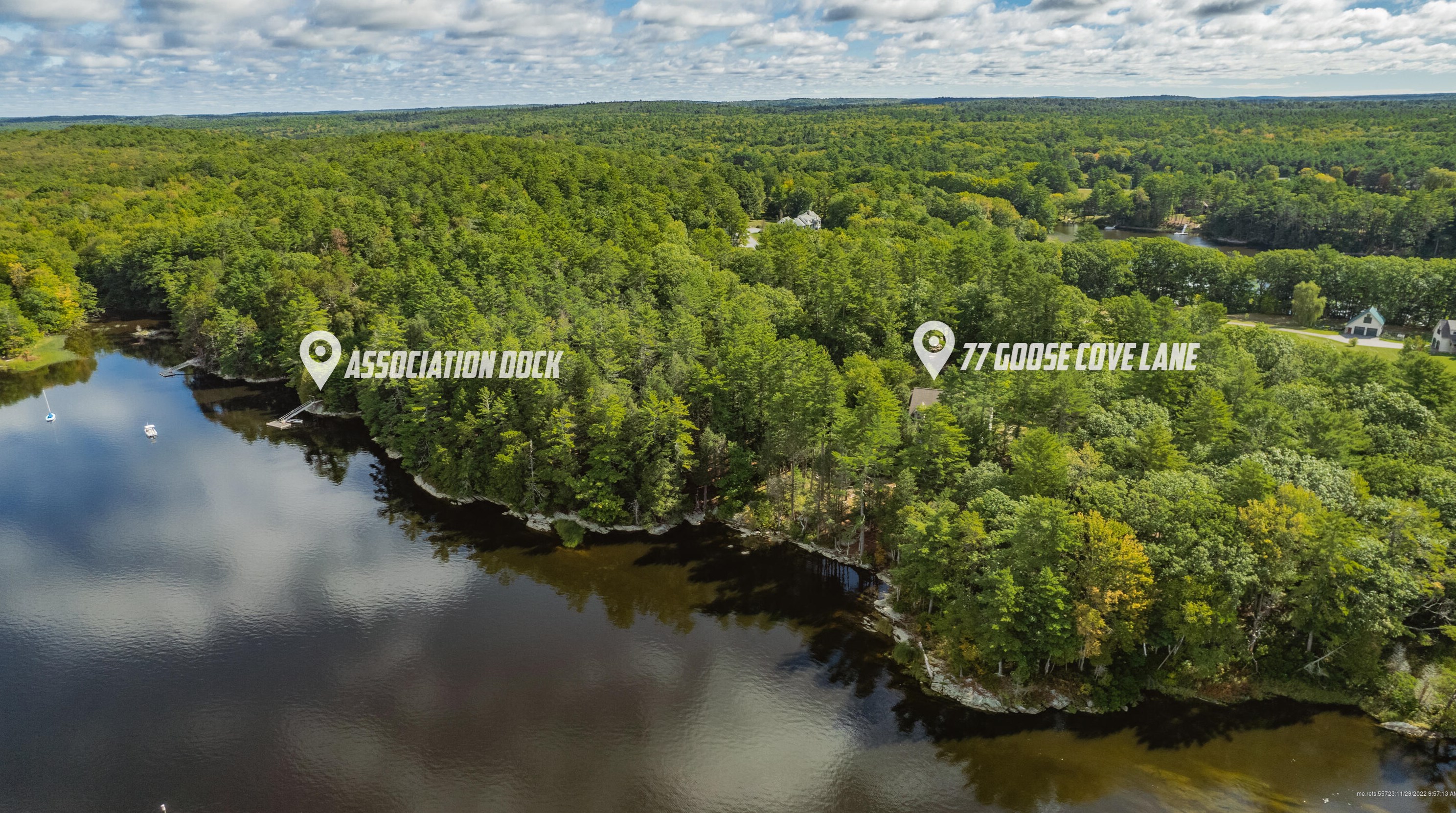 77 Goose Cove Ln, Woolwich, ME 04579-4252
