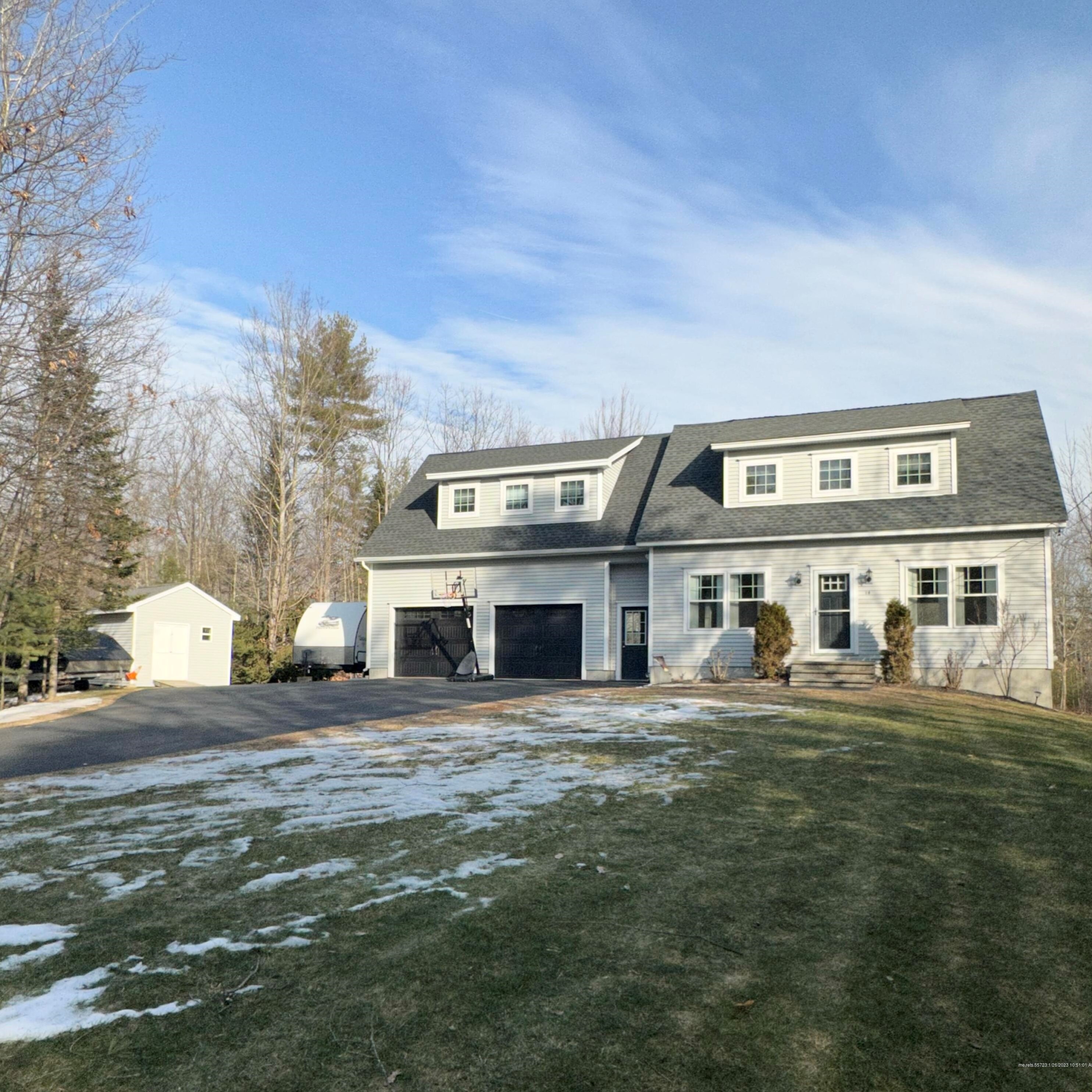 14 Kinney Rd, Gorham, ME 04038 exterior