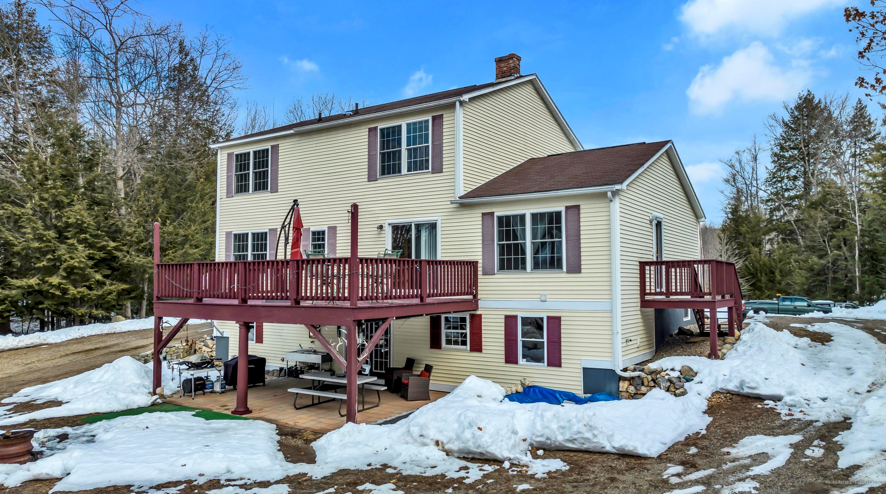 521 Deerwander Rd, Hollis Center, ME 04042 exterior