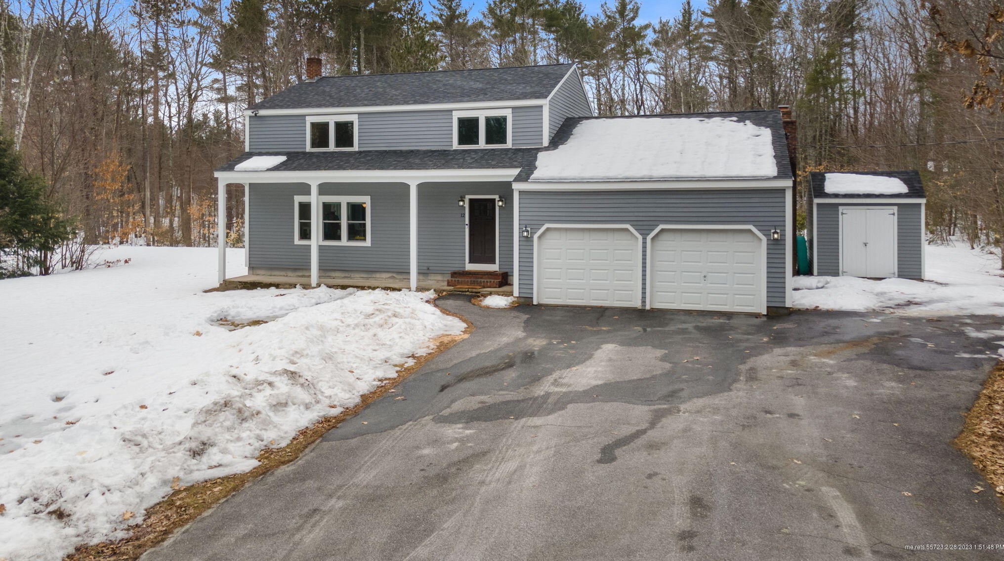 12 Gloria St, Gorham ME  04038-2219 exterior