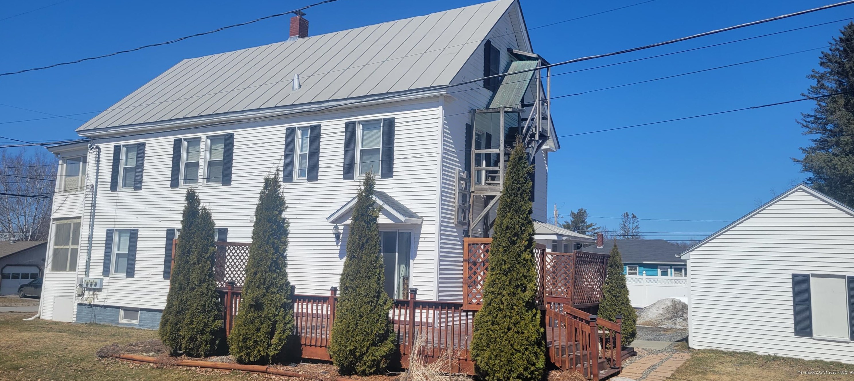 2 Marcoux St, Waterville ME  04901-6990 exterior