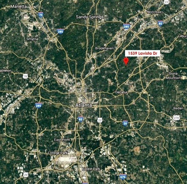 1539 Lavista Dr, Decatur GA  30033-1305 exterior