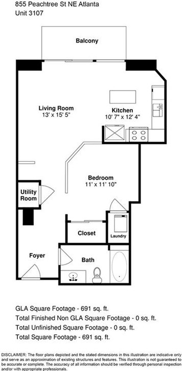 855 Peachtree St, Atlanta GA  30308-1218 exterior