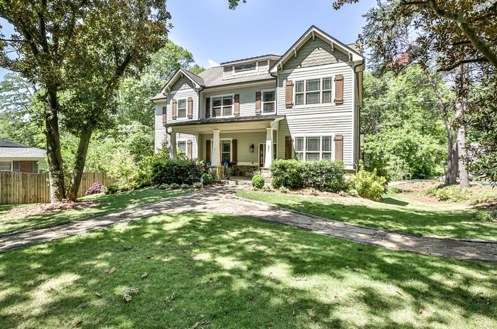 801 Candler St, Decatur GA  30030-4403 exterior