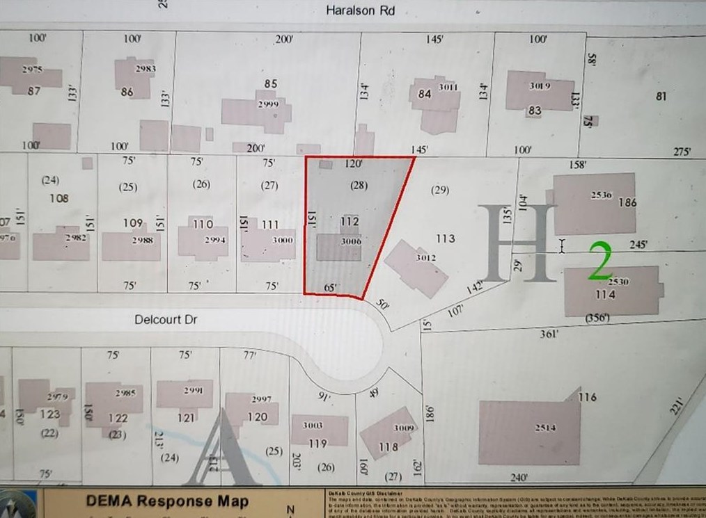 3006 Delcourt Dr, Decatur GA  30033-2407 exterior