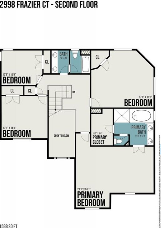 2998 Frazier Ct, Decatur GA  30033-1820 exterior