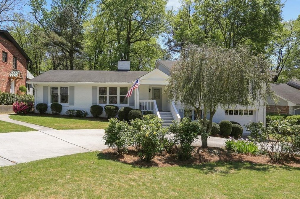 2517 Sharondale Dr, Atlanta GA  30305-3809 exterior
