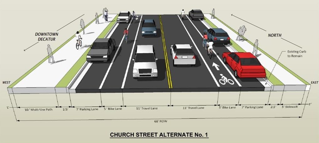 973 Church St, Decatur GA  30030-5508 exterior