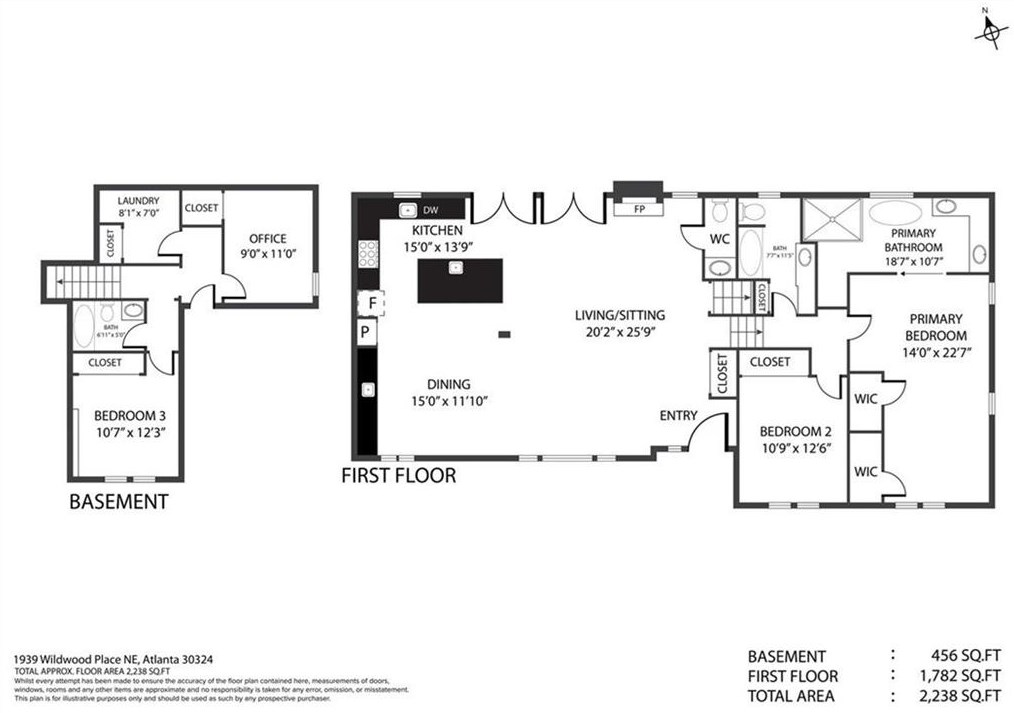 1939 Wildwood Pl, Atlanta GA  30324-4959 exterior