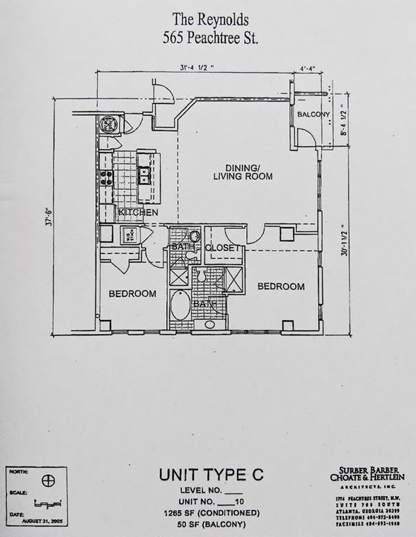 565 Peachtree St Ne Unit 1210, Atlanta, GA 30308