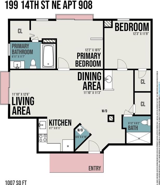 199 14th St Ne #908, Atlanta, GA 30309