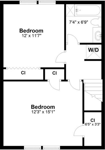 136 Peachtree Memorial Dr, Atlanta GA  30309-1008 exterior