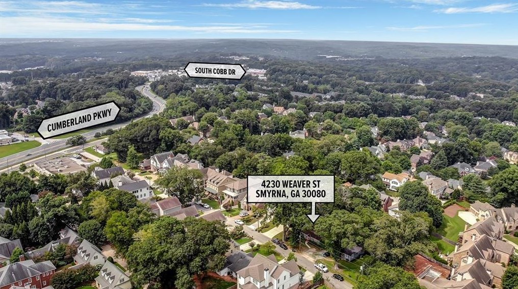 4230 Weaver St, Smyrna GA  30080-6422 exterior