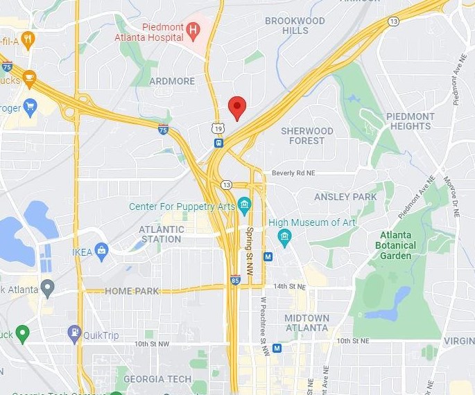 1735 Peachtree St, Atlanta GA  30309-7019 exterior