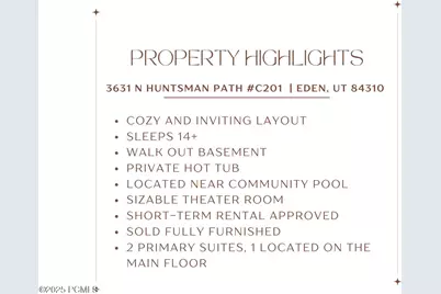 3631 N Huntsman Path #Unit C102, Eden, UT 84310 - Photo 52