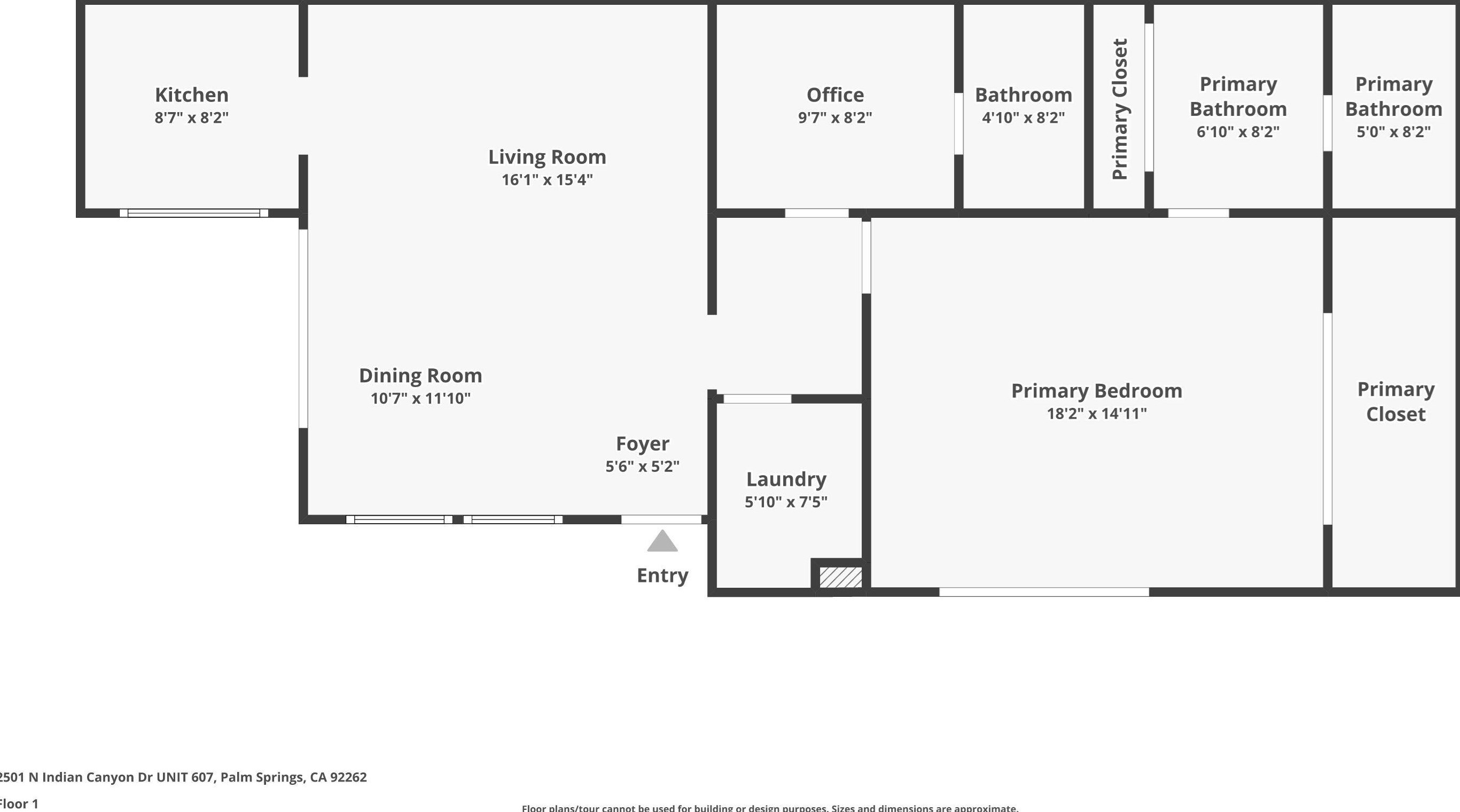 2501 Indian Canyon Dr, Palm Springs CA  92262-2094 exterior