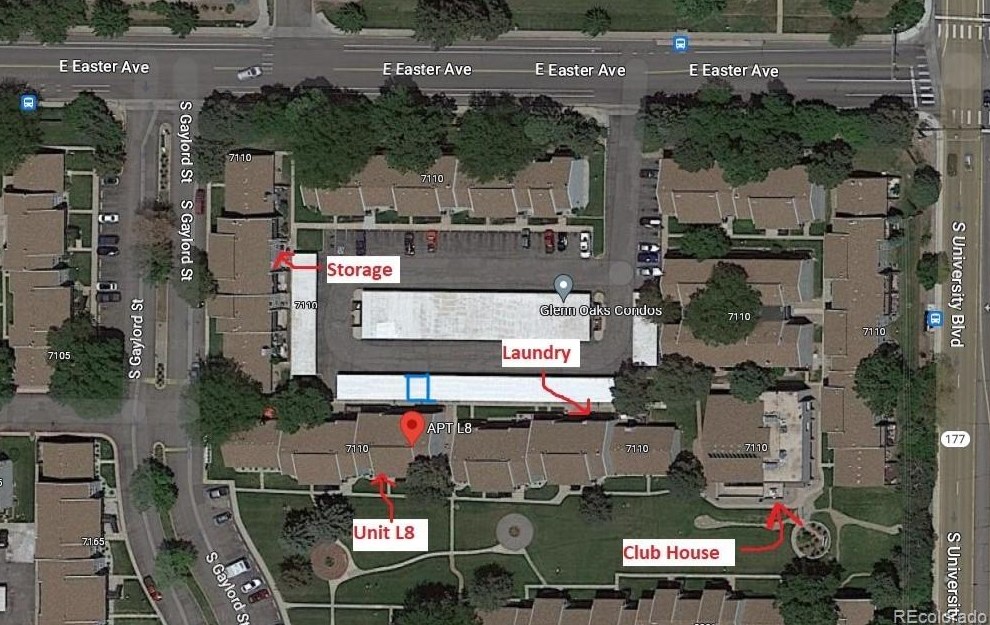 7110 Gaylord St, Littleton CO  80122-1617 exterior