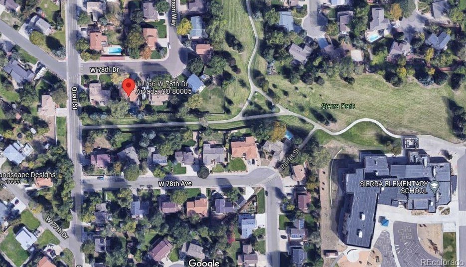 11166 78th Dr, Arvada CO  80005-3424 exterior