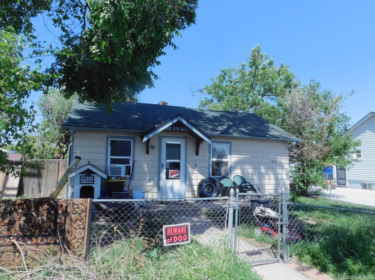 415 Navajo St, Denver CO  80223-2014 exterior