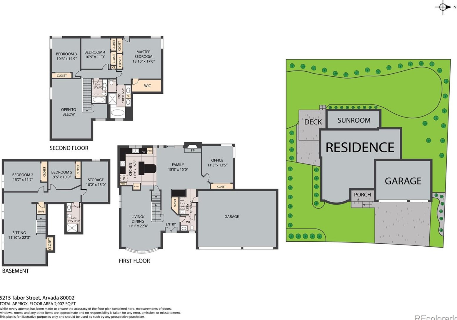 5215 Tabor St, Arvada CO  80002-1909 exterior