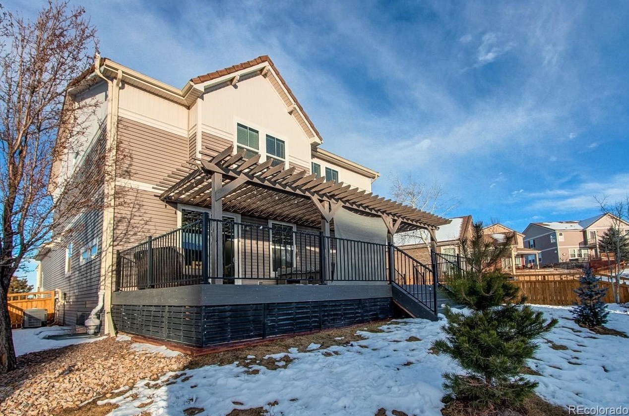 2135 Candleglow St, Castle Rock CO  80109-3563 exterior