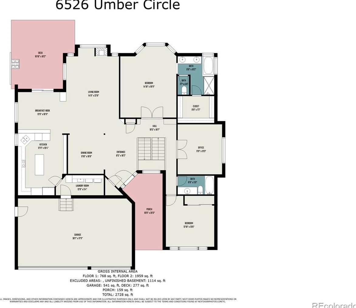 6526 Umber Cir, Arvada CO  80007-6822 exterior