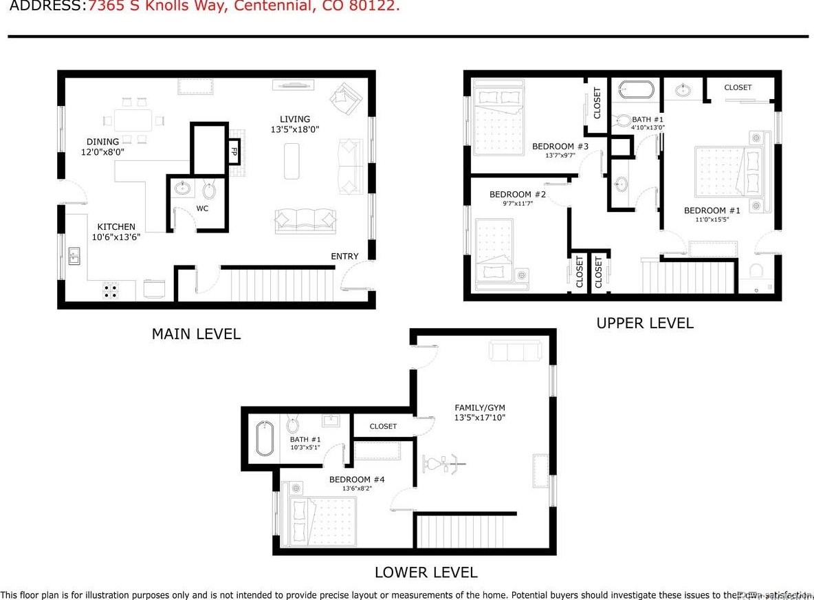 7365 Knolls Way, Littleton CO 80122-1750 exterior