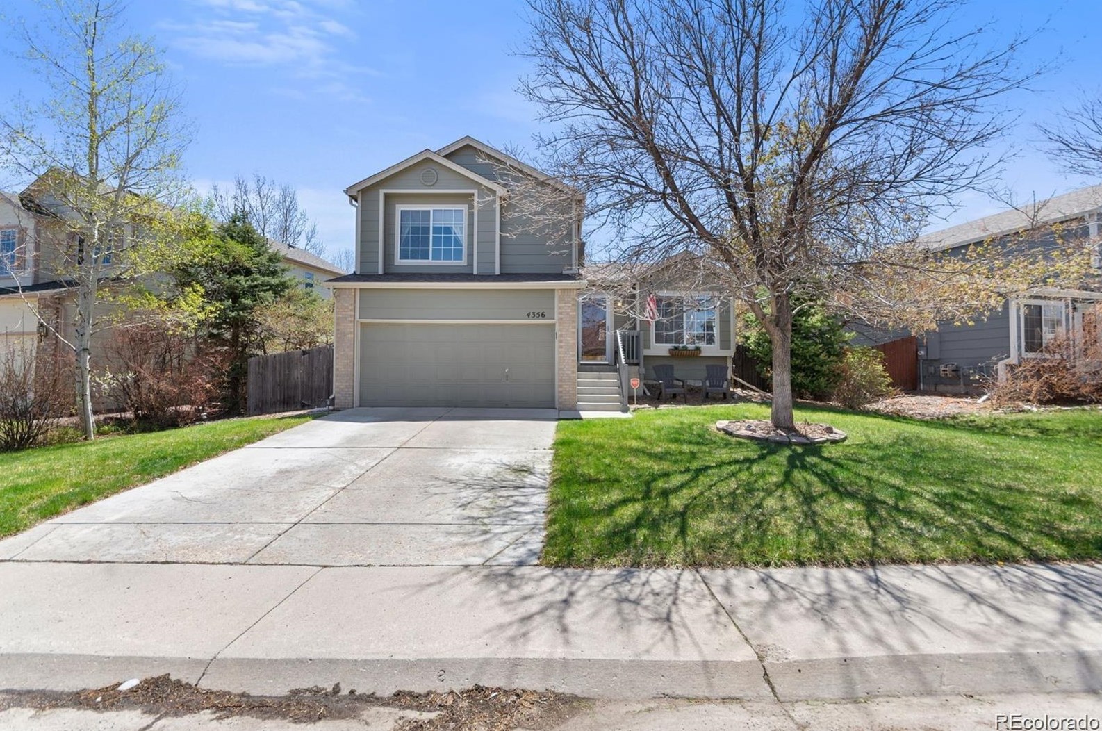 4356 Bennington Ave, Castle Rock CO  80104-8581 exterior