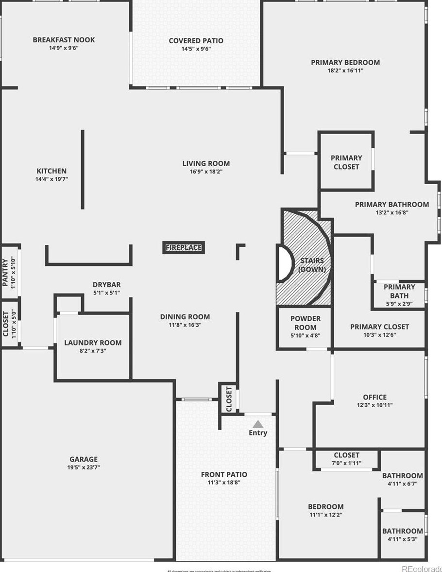 9670 Sunset Hill Dr, Littleton CO 80124-6719 exterior