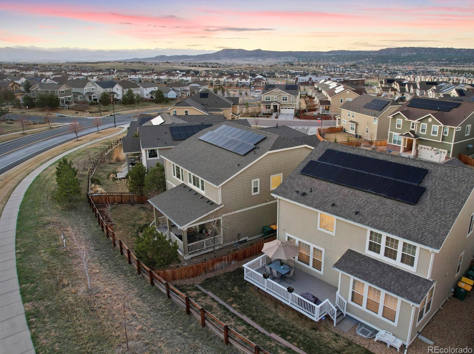 2584 Ambience Ln, Castle Rock CO  80109-3753 exterior